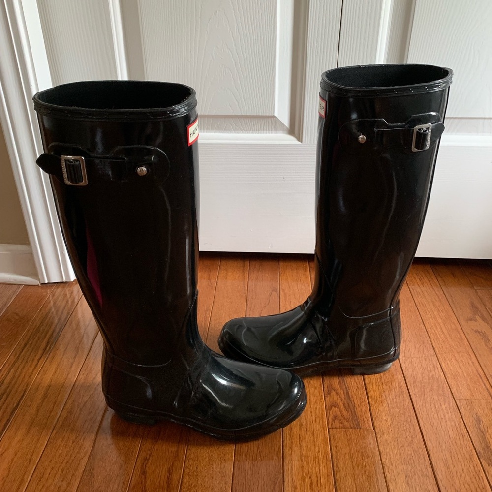 🦋 Tall Hunter Boots 🦋 - Picture 4 of 6